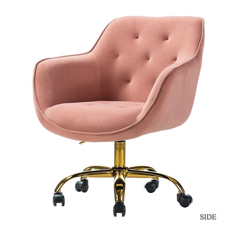 Jovida Velvet Tufted Office Chair