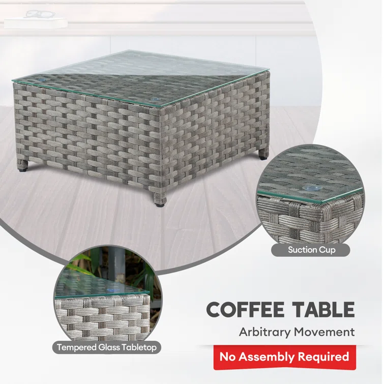 Maurey 6 - Person Outdoor Seating Group with Cushions