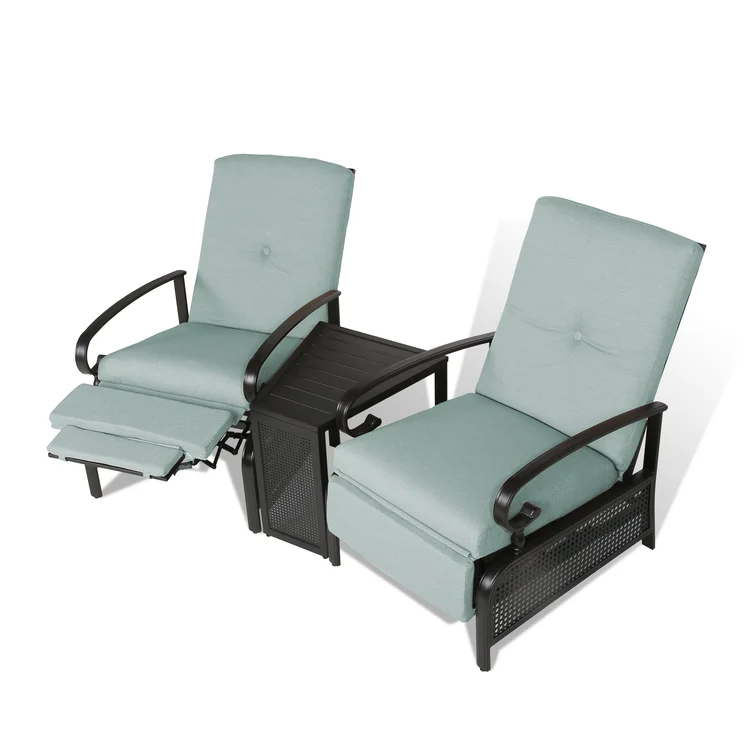 Ahsha 2 - Person Specialty Outdoor Dining Set with Cushions