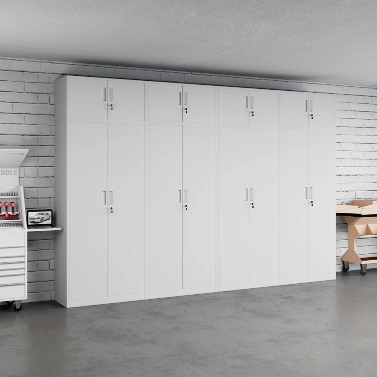 Deseret 86.6" H x 31.5" W x 15.75" D Storage Cabinet