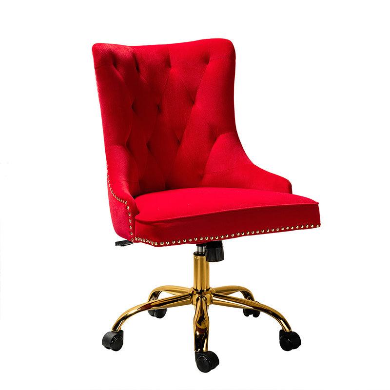 Adega Velvet Adjustable Office Chair
