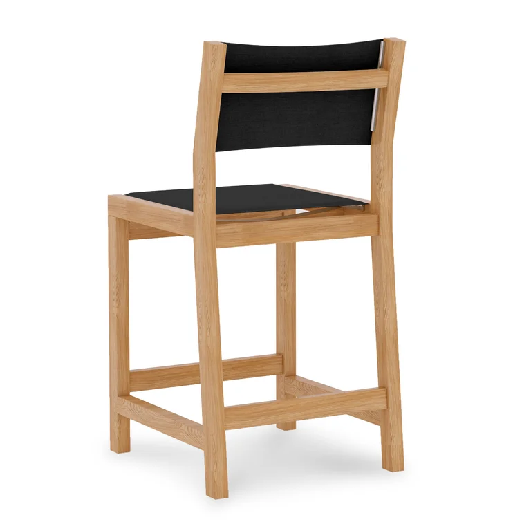 Brookes 4 - Person Rectangular Teak Outdoor Dining Set