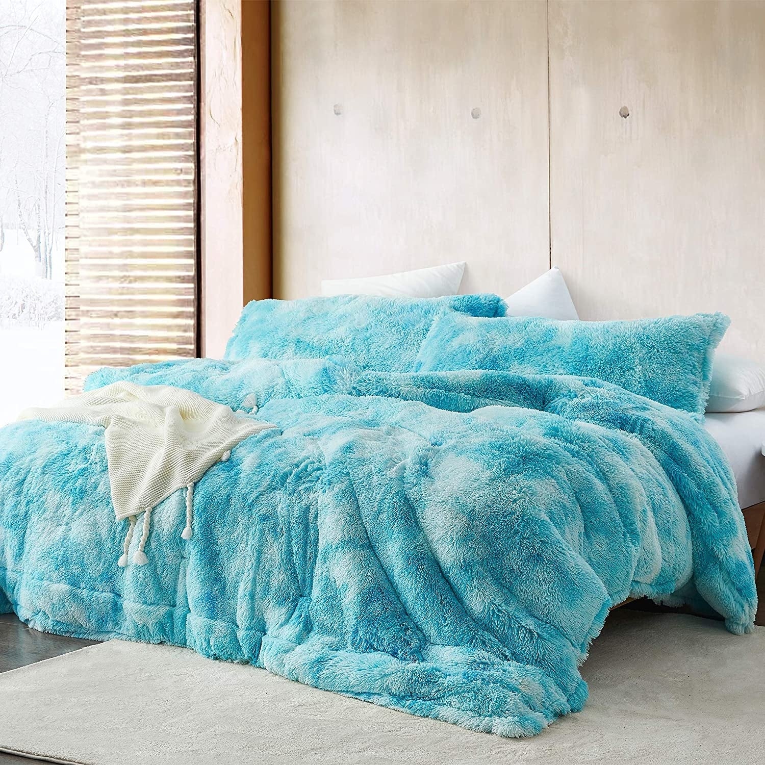 Unicorn Dreamz - Coma Inducer? Oversized Comforter Set - Sky Blue