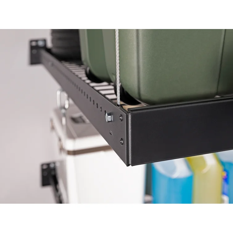 Pro Series 4 ft. x 8 ft. and 2 ft. x 8 ft. Wall Mounted Steel Shelf Set