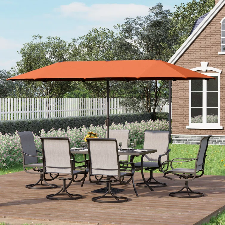 Nako 6 - Person Rectangular Outdoor Dining Set