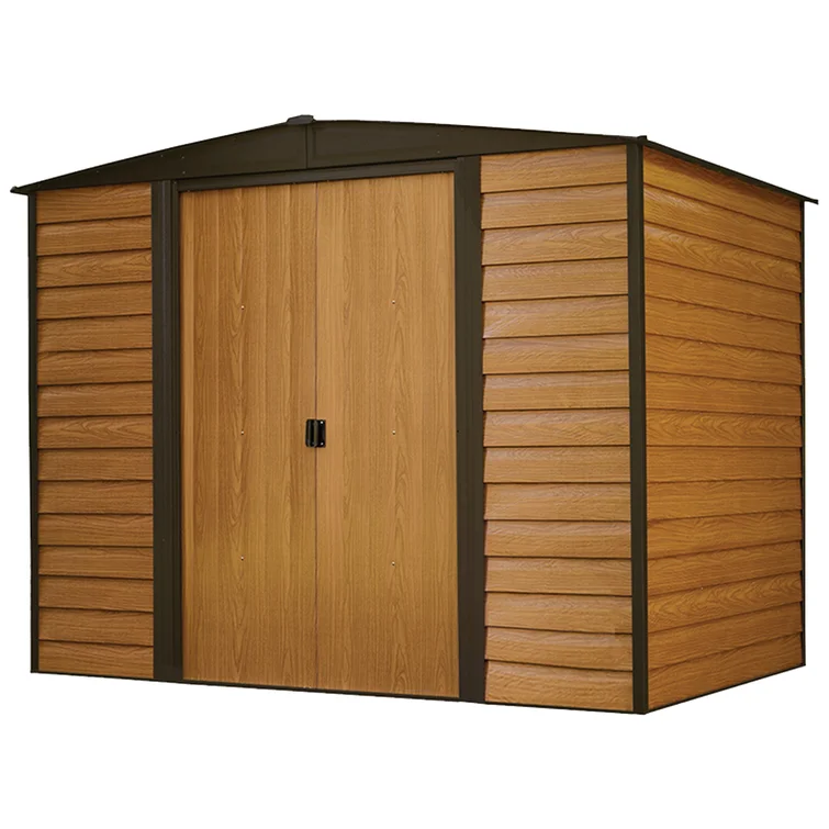 Woodridge 8 ft. W x 6 ft. D Metal Storage Shed