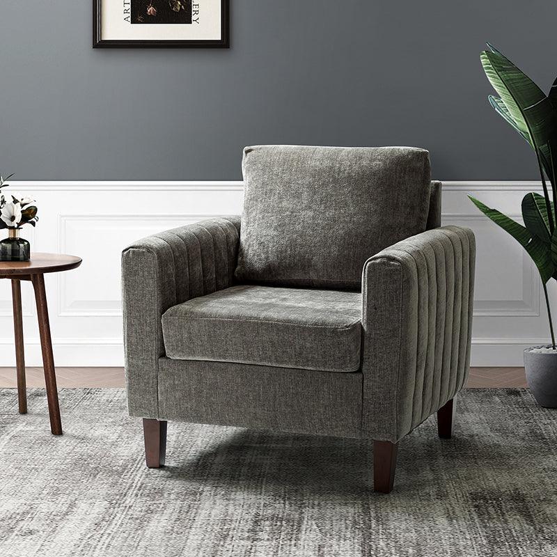Luca Square Club Armchair