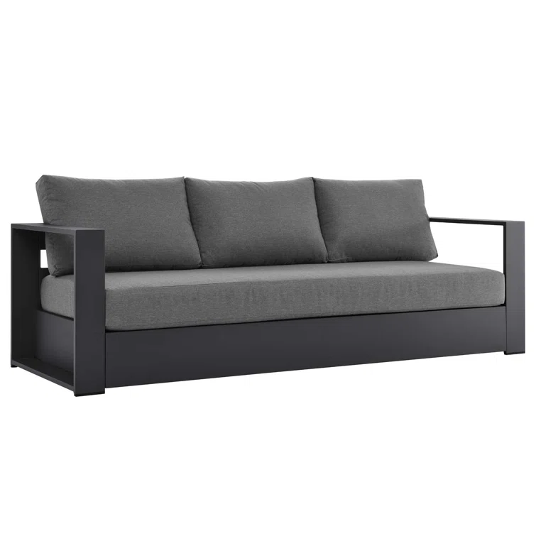 Modway Tahoe Outdoor Aluminum 4-piece Conversation Set with Coffee Table