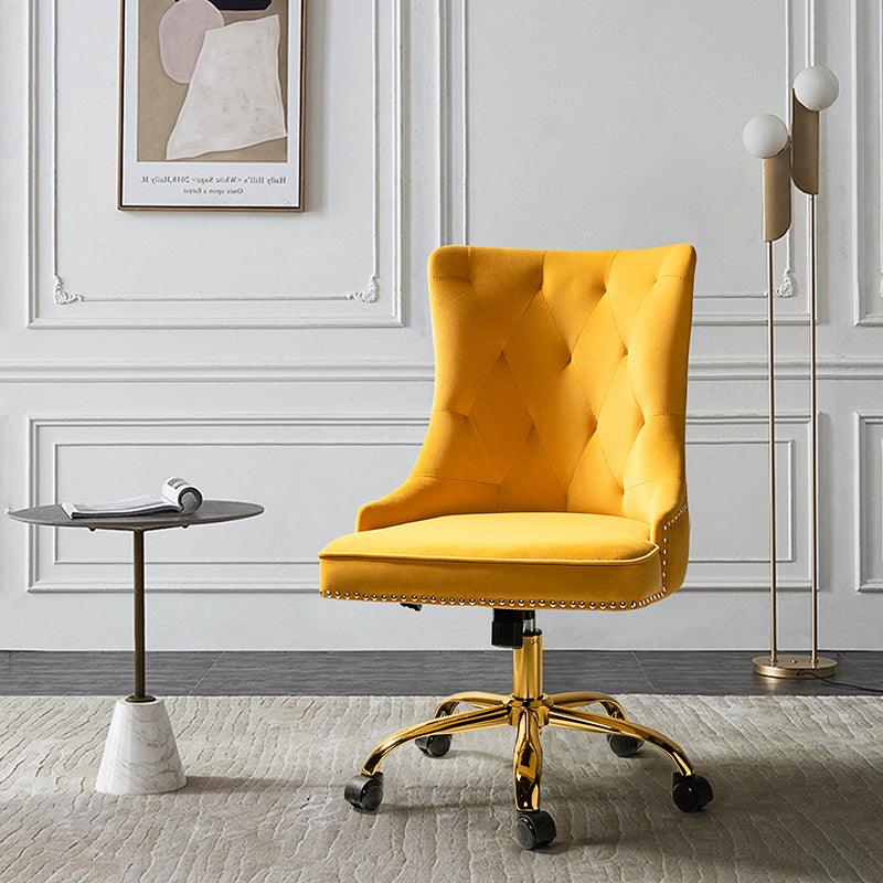 Adega Velvet Adjustable Office Chair