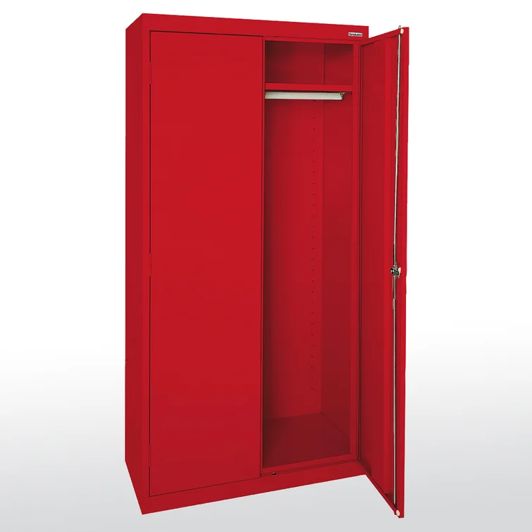 Steel Single Storage Cabinet ( 72'' H x 46'' W x 24'' D)