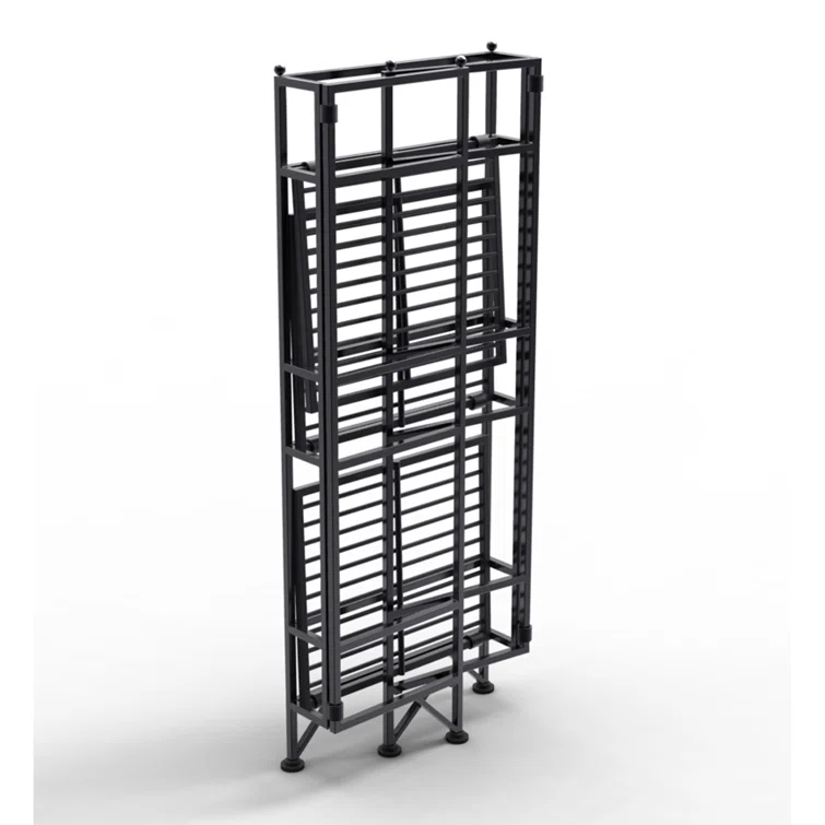 Edwin 32.50' H x 13'' W Metal Folding Shelf