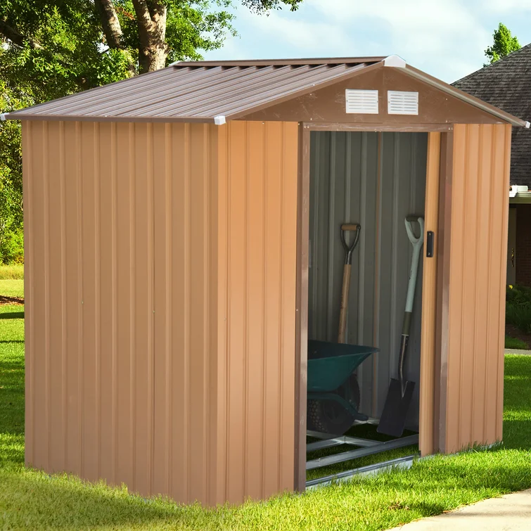 11 ft. W x 13 ft. D Stainless Steel Tool Shed