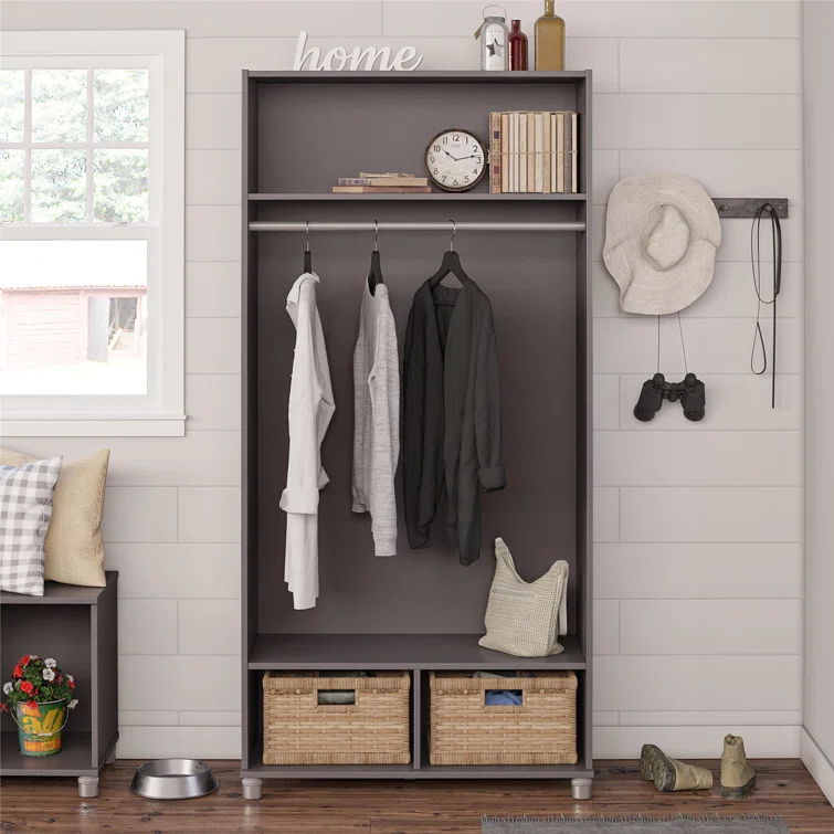 Sabria 36" Wide Mudroom Storage Cabinet
