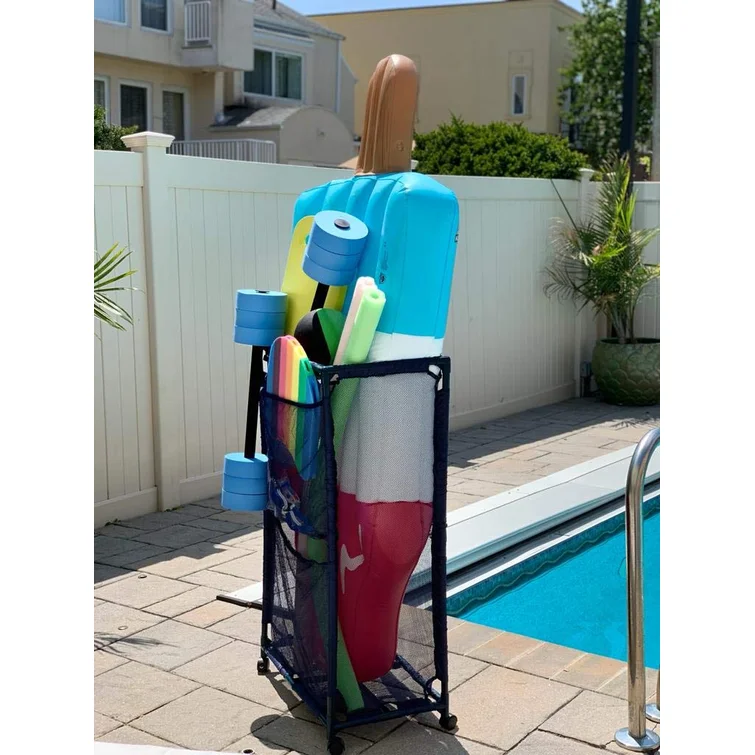 Essentially Yours 41'' W 0 Gallons Water Resistant Plastic Deck Box with Wheels