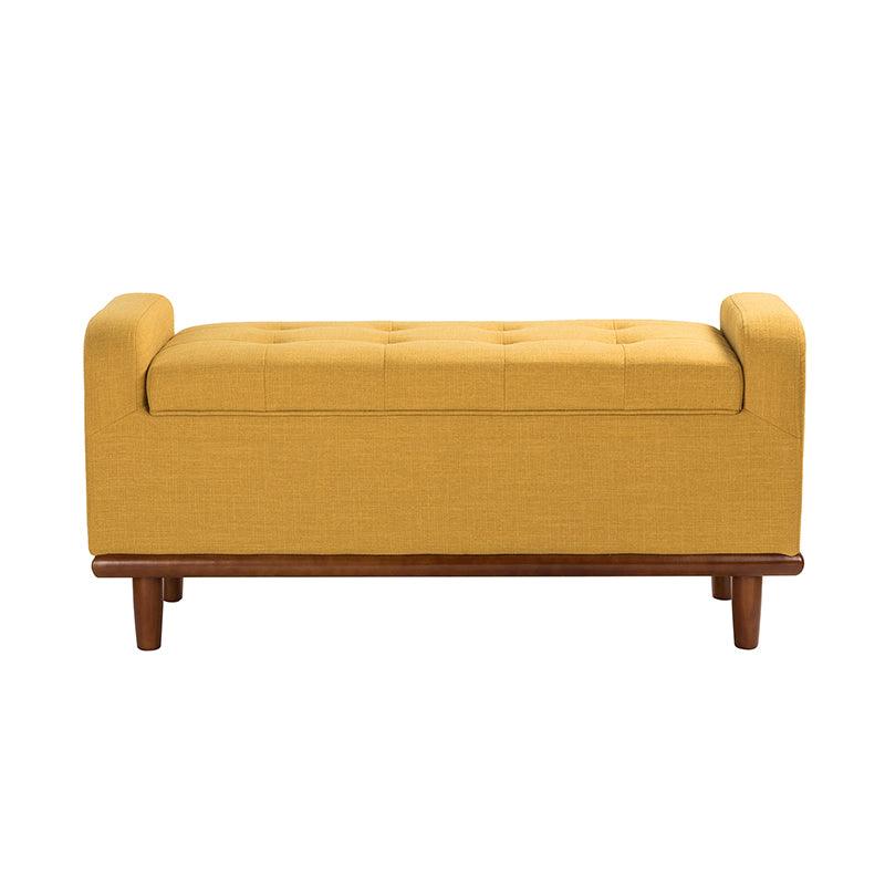 Clover Upholstered Flip Top Storage Bench