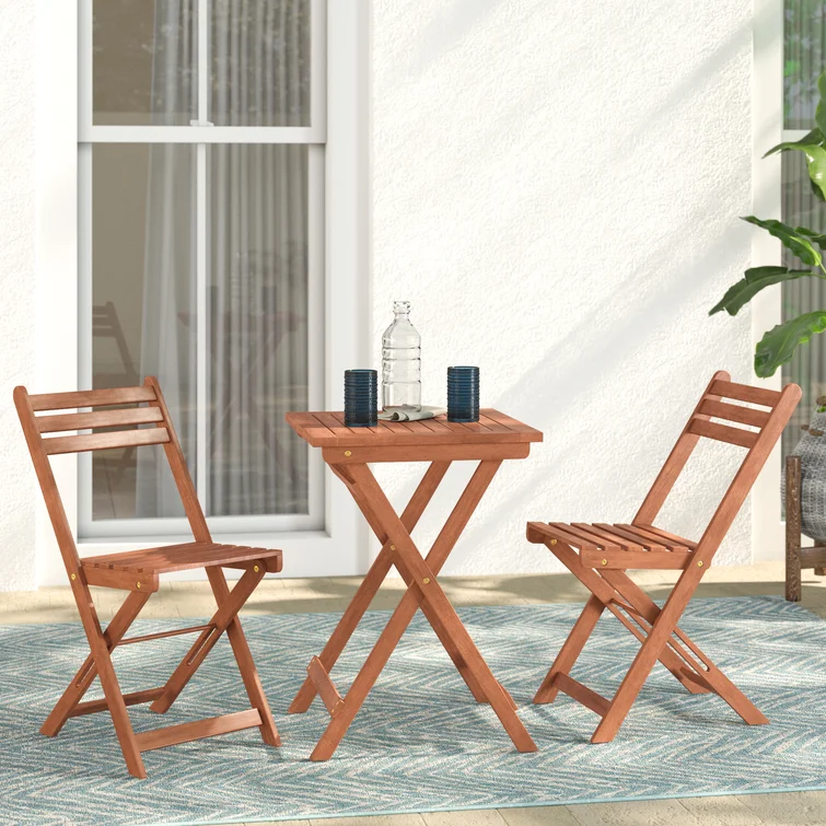 Altenwald 2 - Person Square Outdoor Dining Set