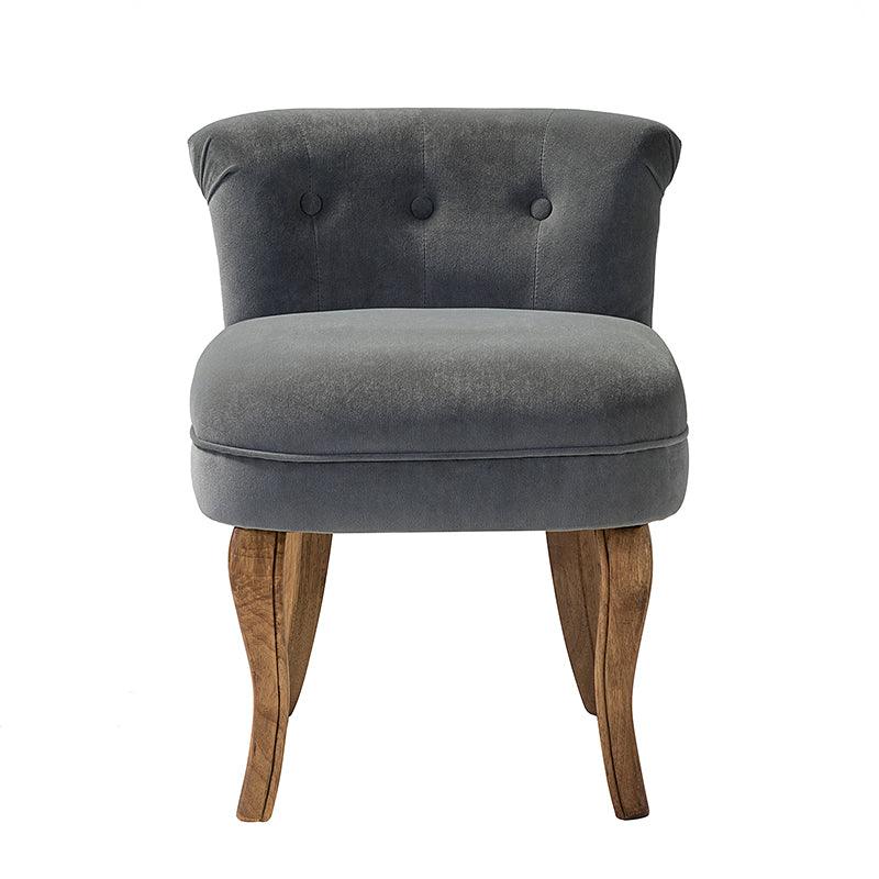 Moises Velvet Vanity Stool