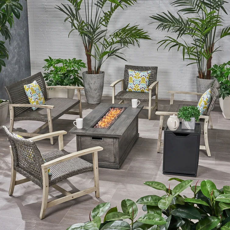 5-6 Person Patio Conversation Sets