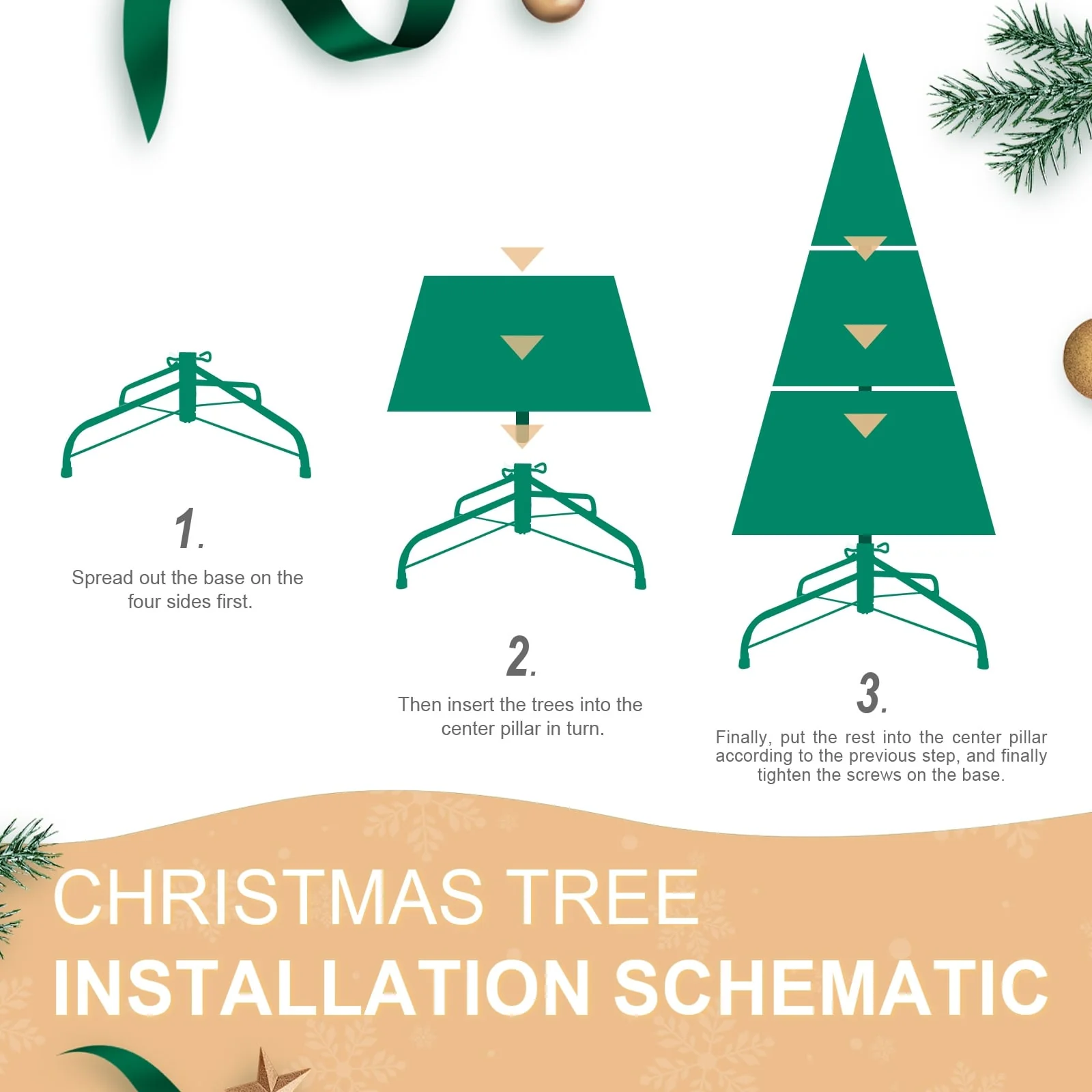 Slim Pre-Lit Christmas Tree with 600-700 Warm White Lights Fire-Resistant Needles and Metal Base Ideal for Indoor Use