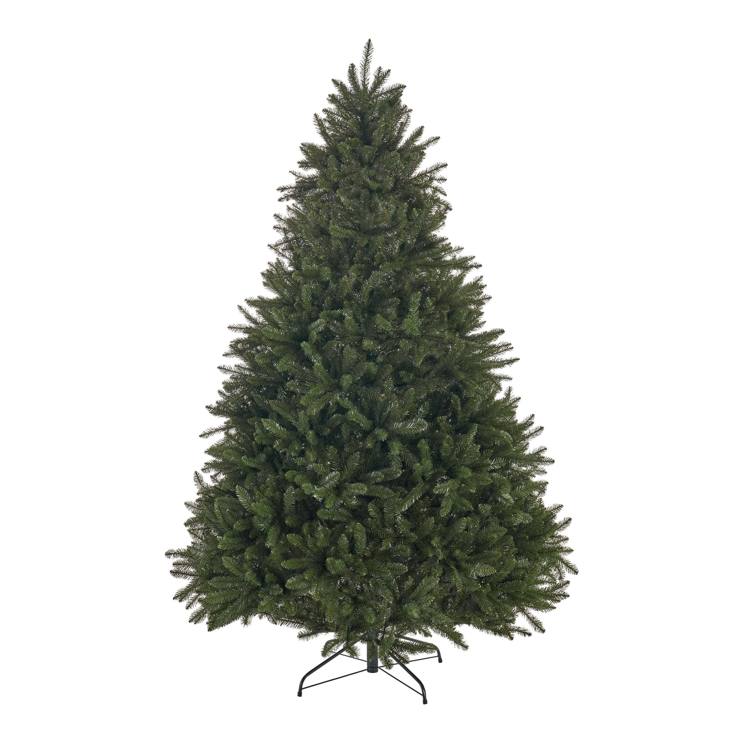 7ft Hinged Norway Christmas Tree Full Lifelike Unlit Holiday Decor