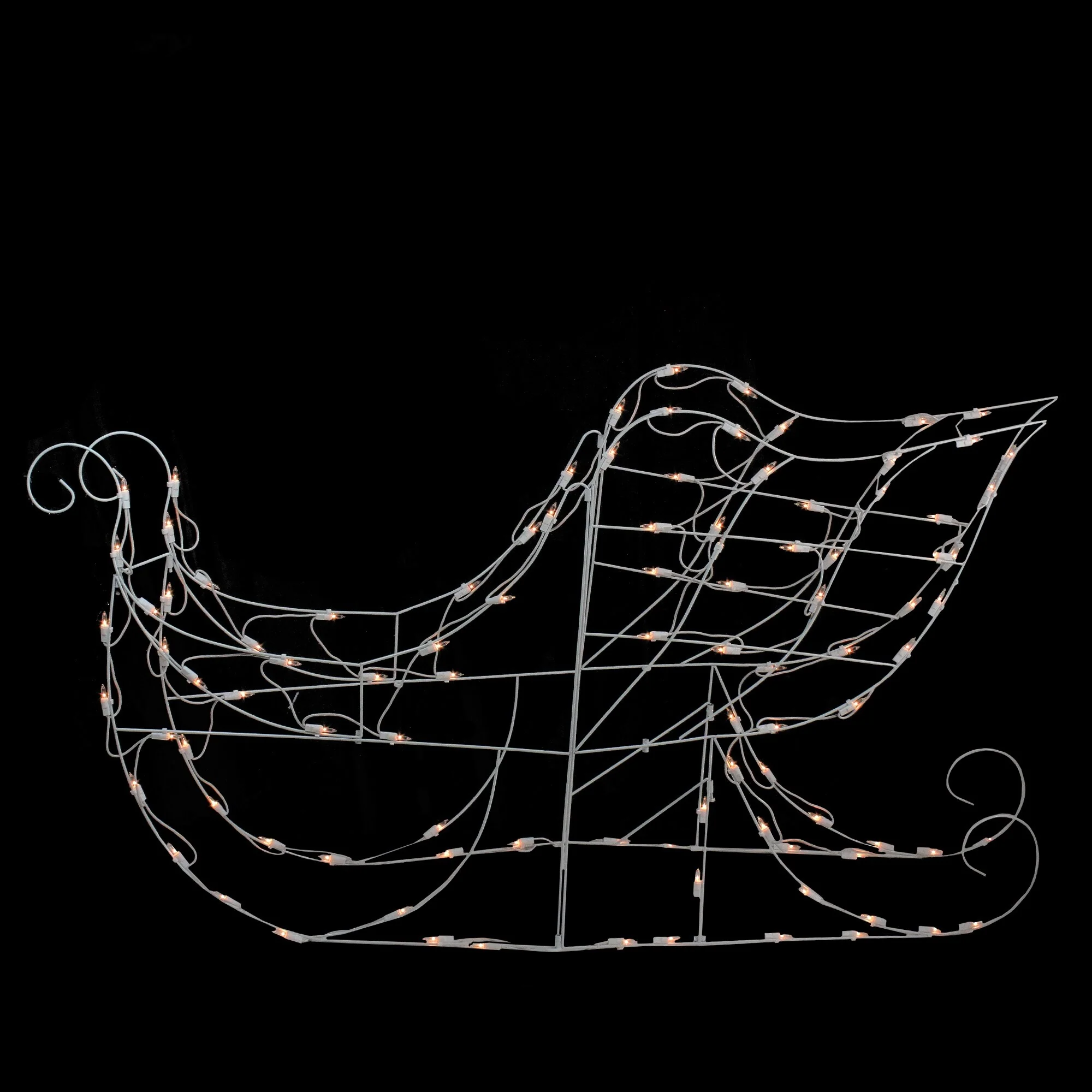 Lighted Sleigh Outdoor Christmas Decoration - 48