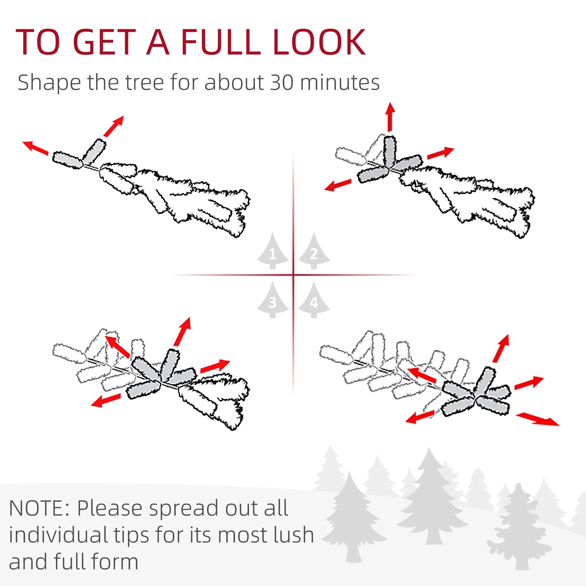 Snow-Flocked 6ft/5ft/7ft Pencil Christmas Tree, Slim Unlit Artificial Tree with Realistic Branches and Plastic Stand