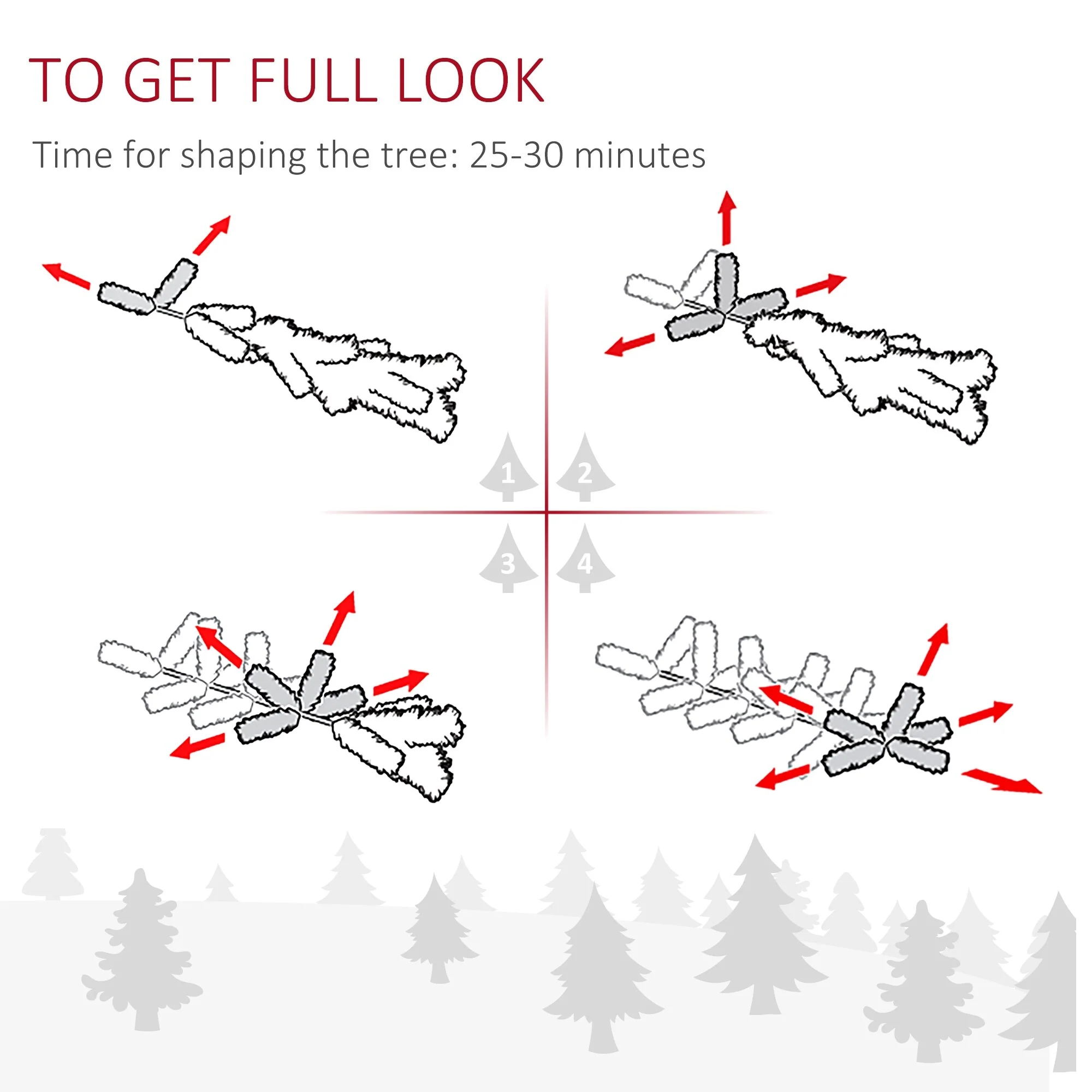 6ft Unlit Snow-Flocked Slim Pine Christmas Tree with 394 Tips, Realistic Branches, Easy Assembly, Steel Base Included