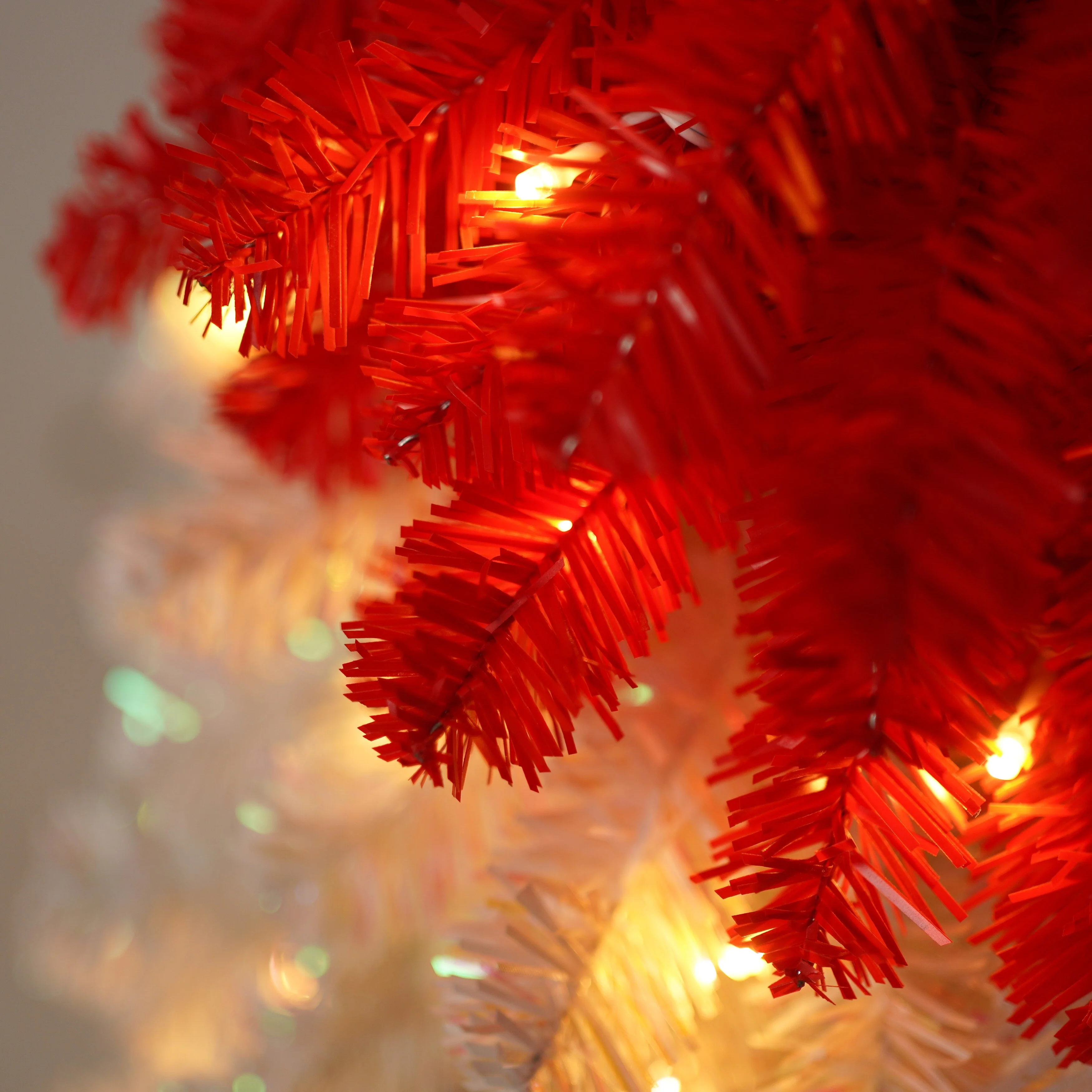 5FT Santa Hat Style Christmas Tree with LED Lights and 400 Branches