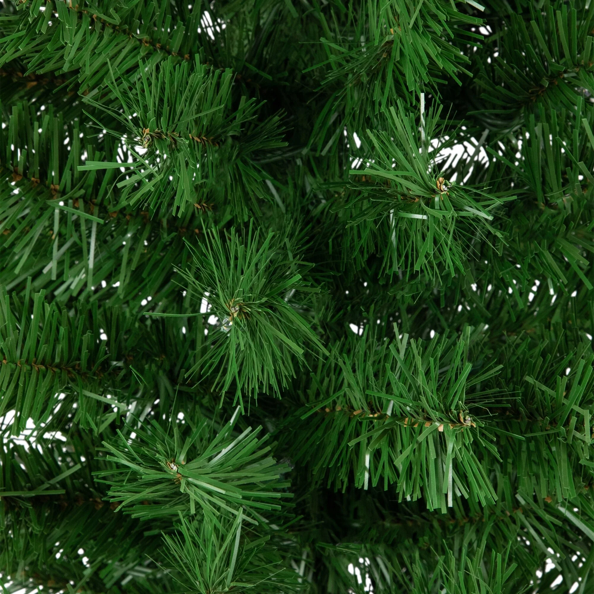 7' Artificial Pine Christmas Cross, Unlit