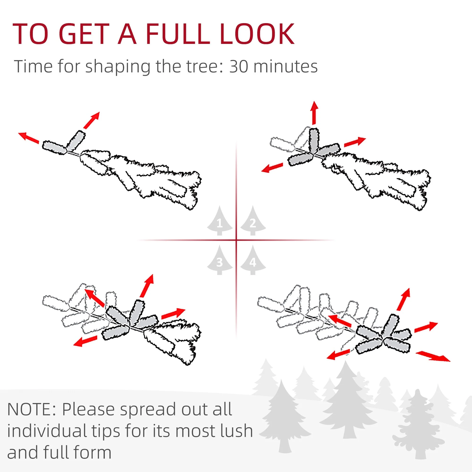 Realistic 7ft Pencil Christmas Tree, Artificial Snow-Flocked Holiday Tree with 405 Branch Tips, Stable Metal Stand