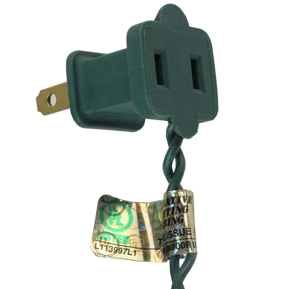 Set of 150 Heavy Duty Red Mini Christmas Lights - Green Wire Connect 6