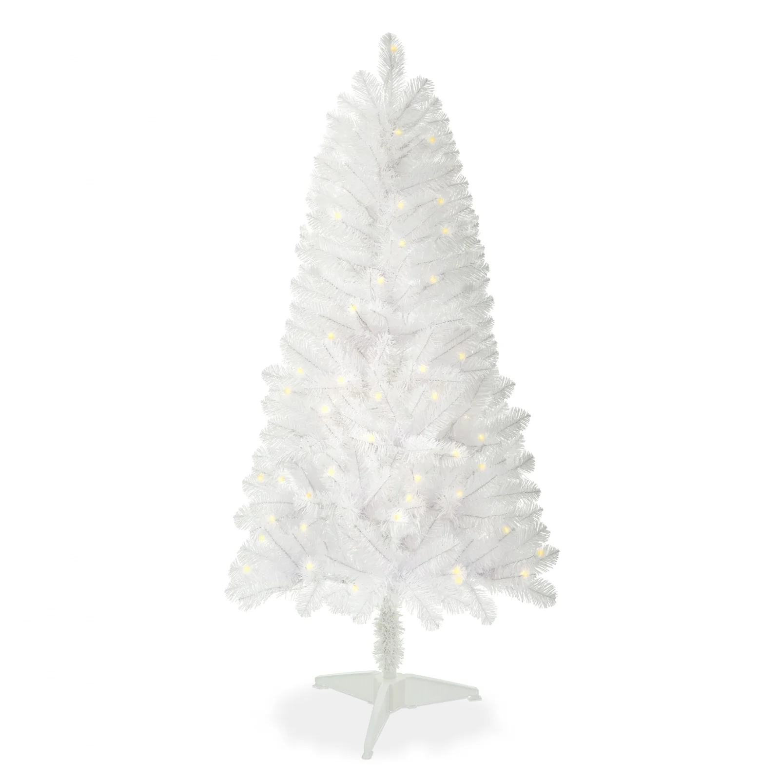 4FT Norwood Spruce Christmas Tree with Warm White LED Lights