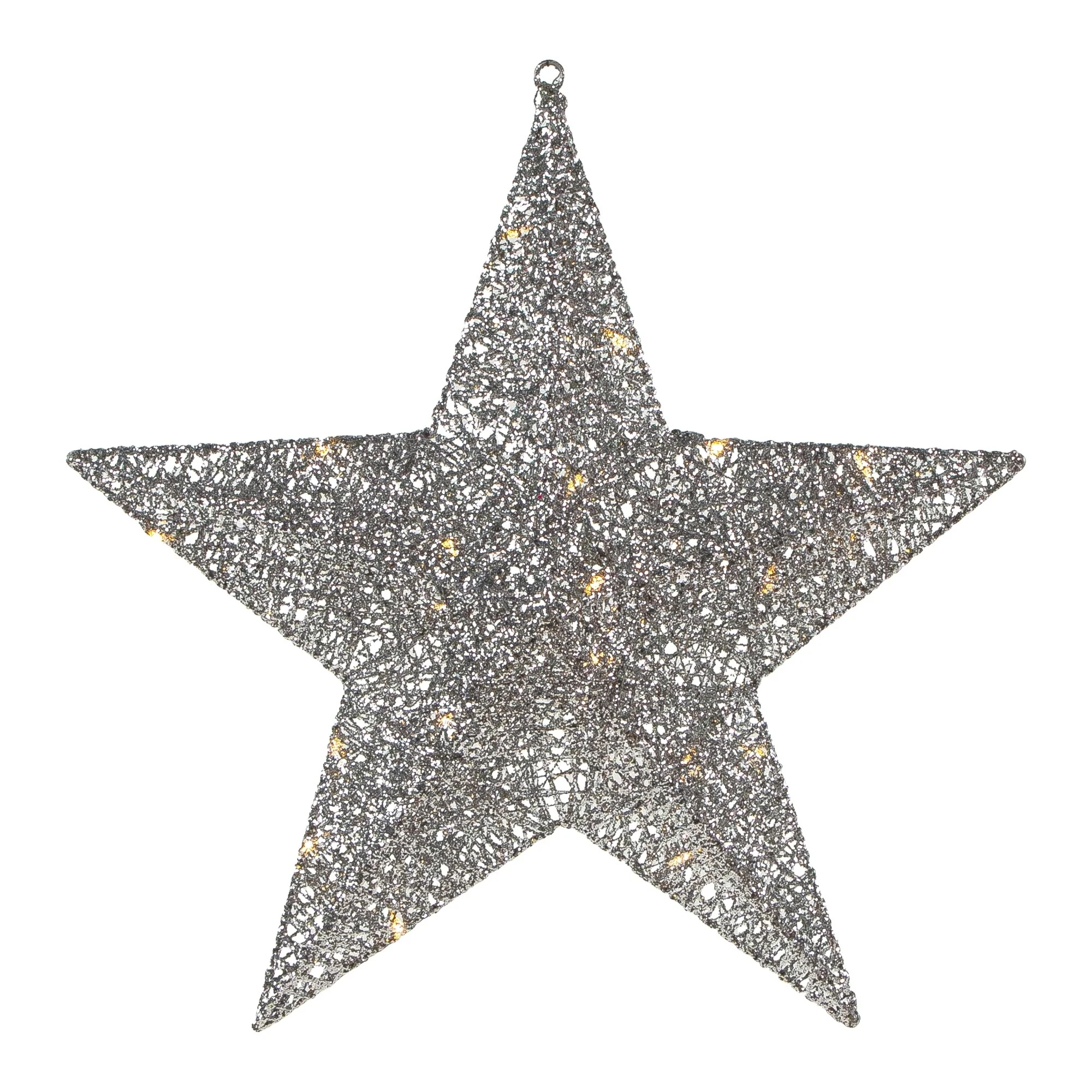 LED Lighted Hanging Star Outdoor Christmas Decoration - 18