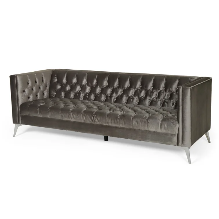 86.75'' Velvet Sofa