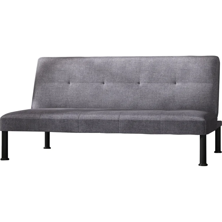 Iselys Twin 64'' Upholstered Tight Back Convertible Sofa