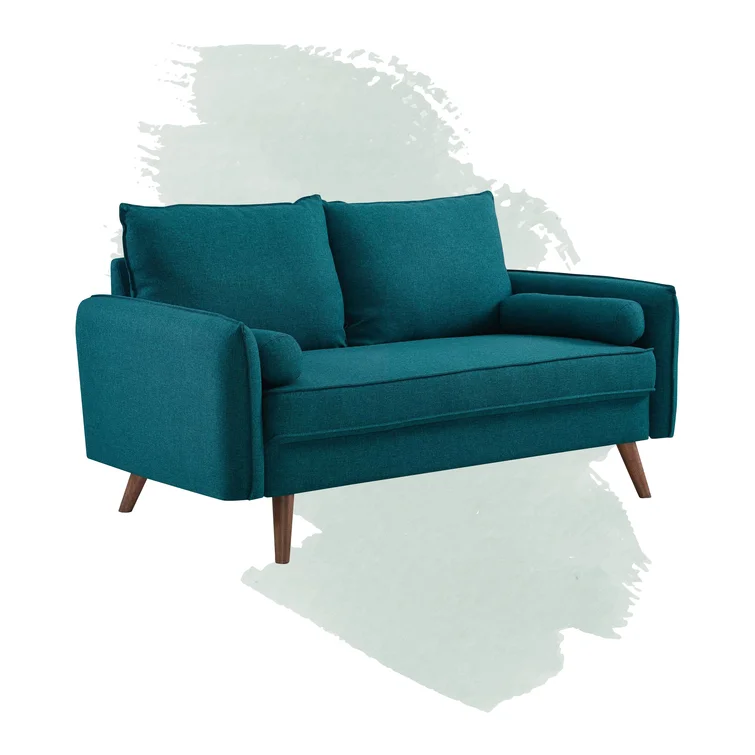 Modway Revive Upholstered Fabric Loveseat