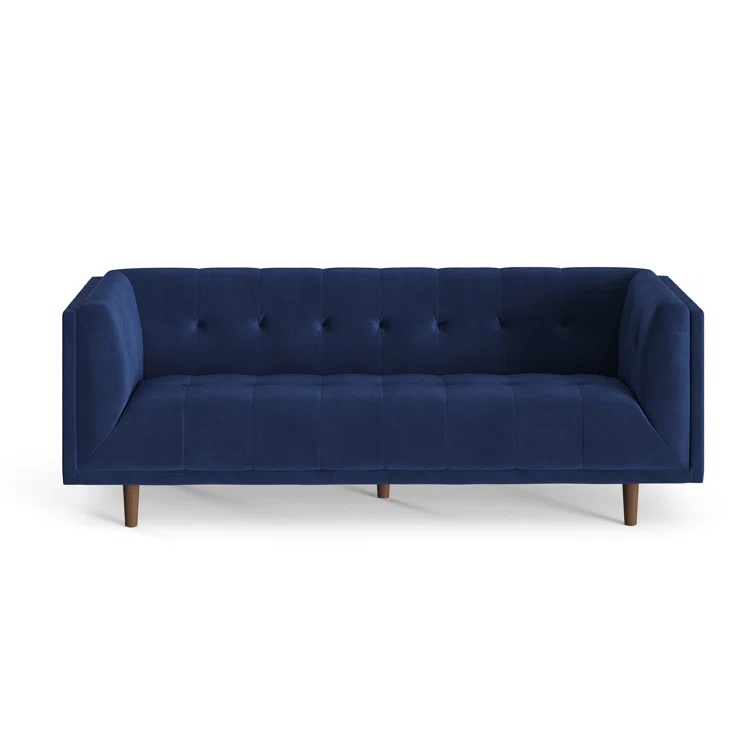 George 82'' Velvet Sofa