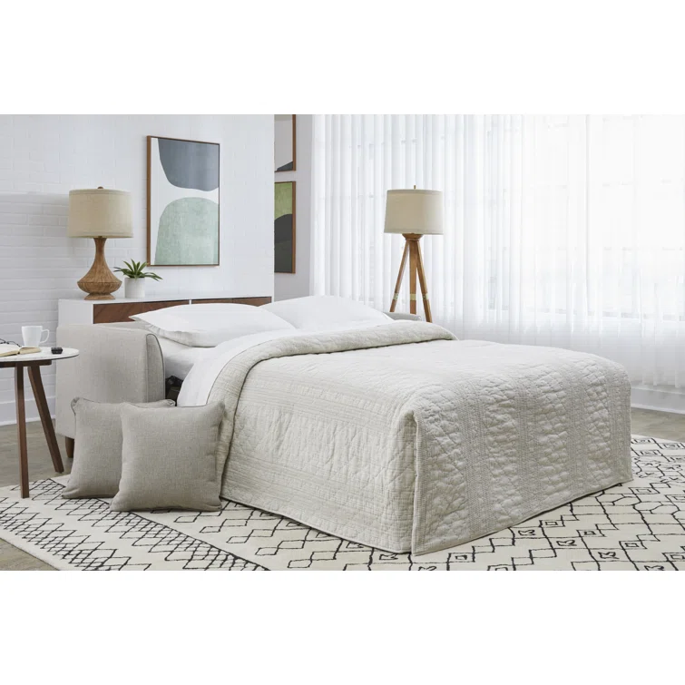 Kodie 76.5'' Upholstered Sleeper Sofa