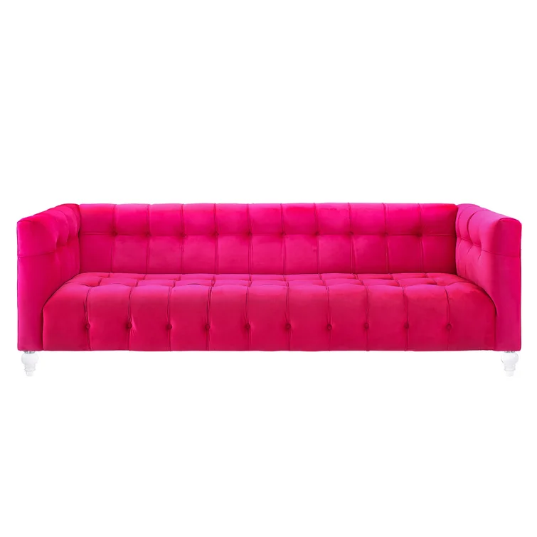 Doyon 90.55'' Velvet Sofa