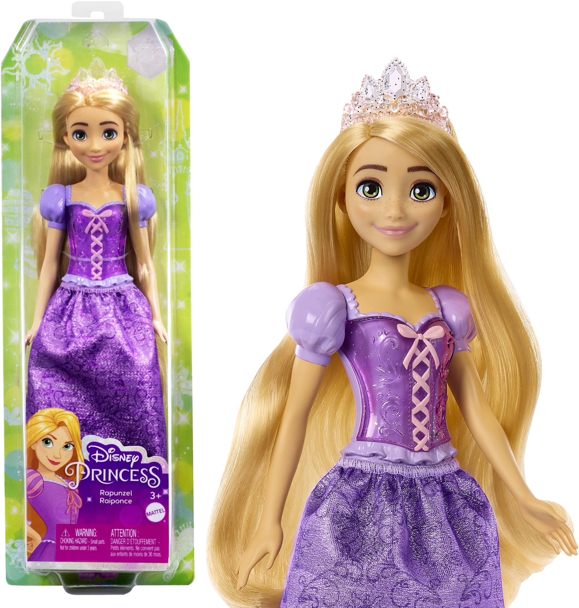 Disney Princess Rapunzel Fashion Doll And Accessory, Toy Inspired By The Movie Tangled