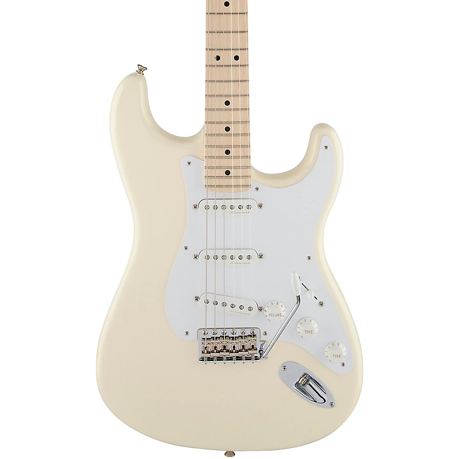 Fender Artist Series Eric Clapton Stratocaster Electric Guitar Olympic White