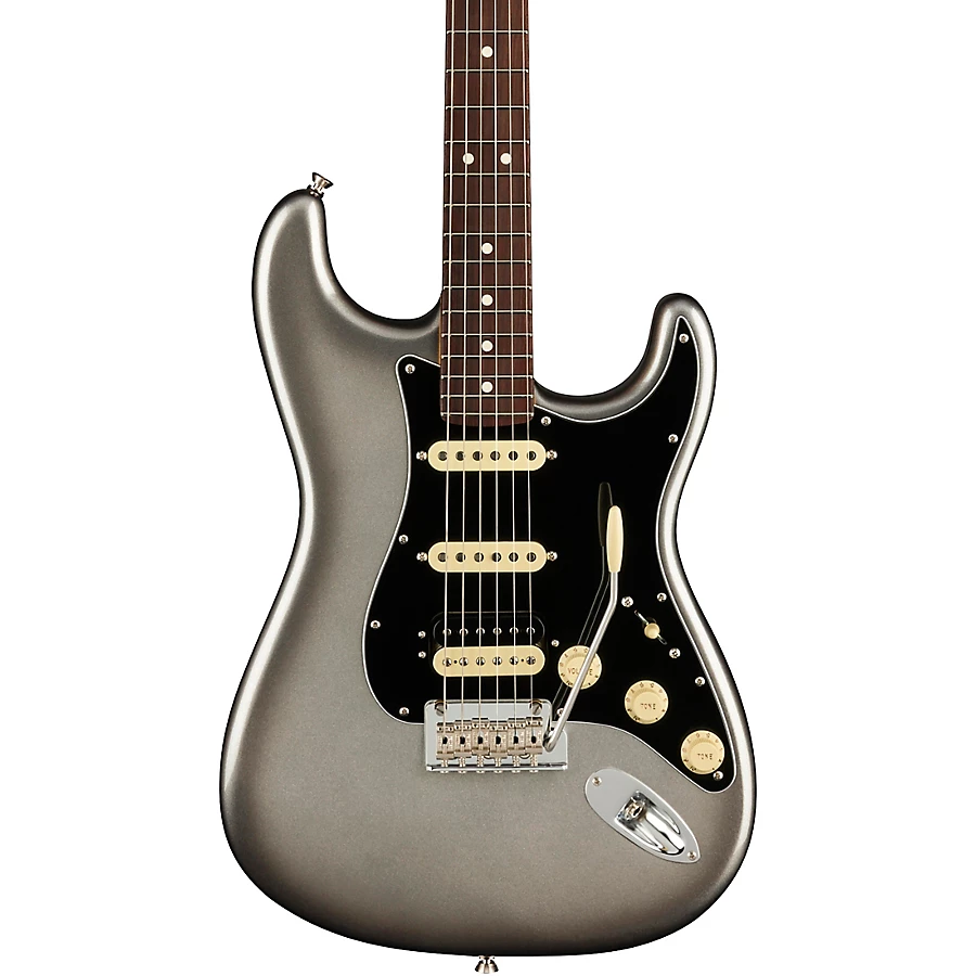 Fender American Professional II Stratocaster HSS Rosewood Fingerboard Electric Guitar Mercury