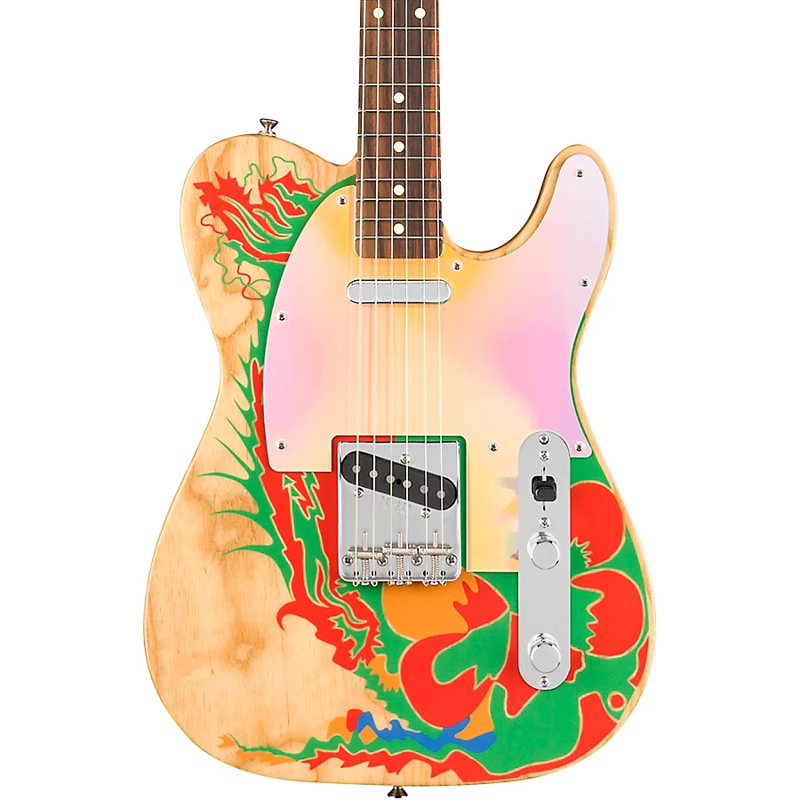 Fender Jimmy Page Telecaster Electric Guitar Natural