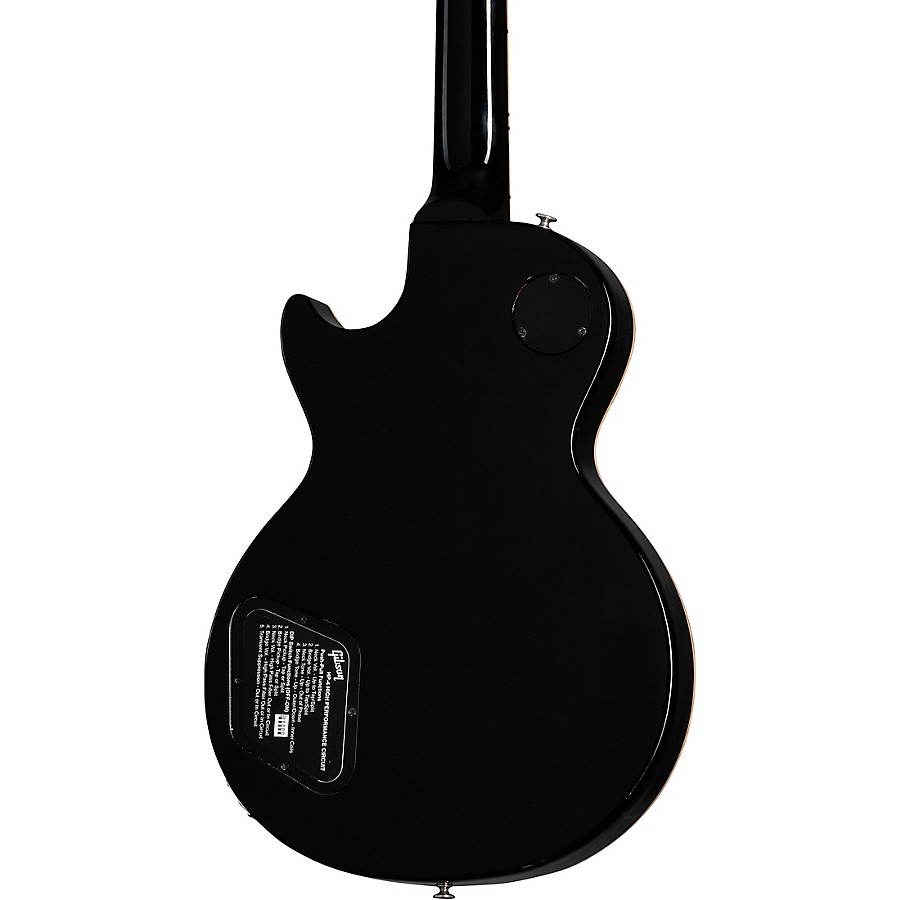 Gibson Les Paul Traditional Pro V Flame Top Electric Guitar Transparent Ebony Burst